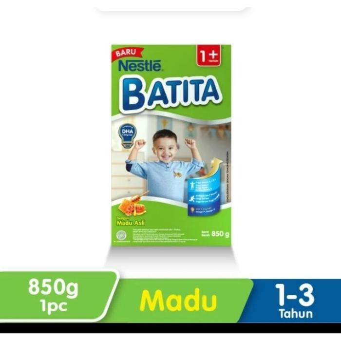 Gambar BATITA 1+ / DATITA 3+ 5+ 850gram Vanilla Madu exp 2025 | Spaylater COD Instant - batita 1+madu dari JMindo undefined Tokopedia
