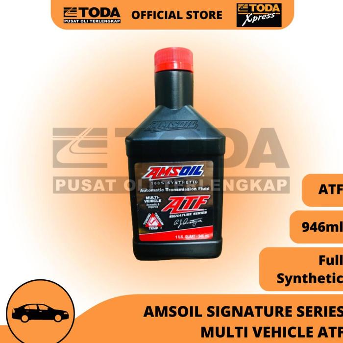 Gambar NEW Oli Transmisi Matic Amsoil Signature Series ATF 946ml Original - Multi Vehicle dari sportspro00 undefined Tokopedia