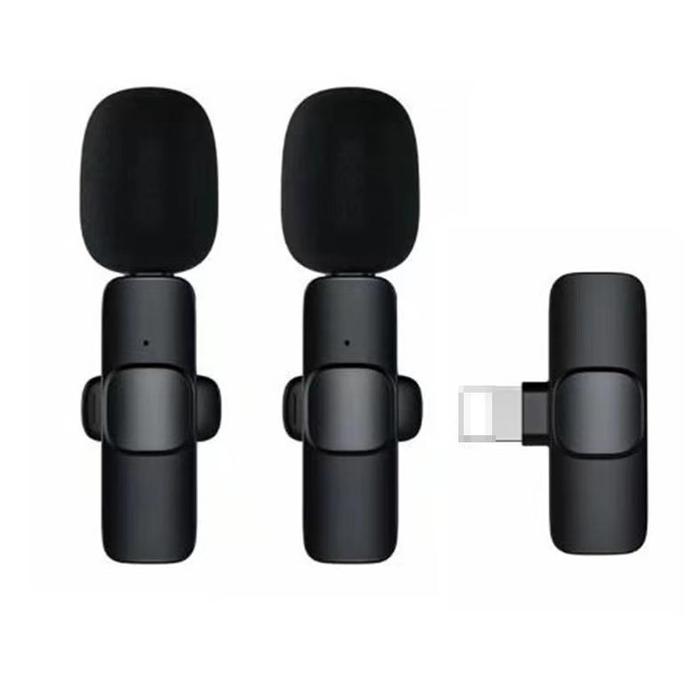 Gambar TERLARIS MICROPHONE WIRELESS LAVALIER TYPE RADIO MICROPHONE LIVE BROADCAST ANCHOR RECORDING EQUIPMENT INTERNET CELEBRITY EATING AND BROADCASTING NOISE REDUCTION WIRELESS MICROPHONE VIDEO - IOS 2 MIC dari Sharpi Kios undefined Tokopedia