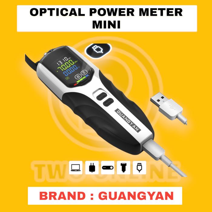 Gambar Optical Power Meter Mini OPM (MINI) SINGLE MODE & MULTIMODE dari Two Online undefined Tokopedia