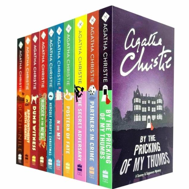 Gambar Agatha Christie 10 Books Collection Set Hercule Poirot, Tommy & Tuppence Series dari Book Word 1 undefined Tokopedia