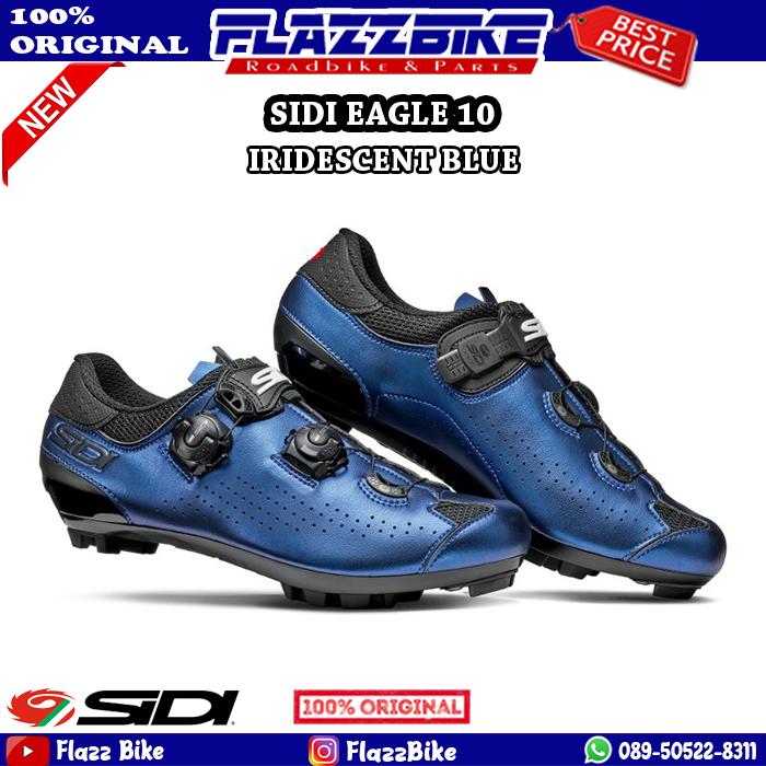 SIDI EAGLE 10 IRIDESCENT BLUE Sepatu Cleat MTB 39