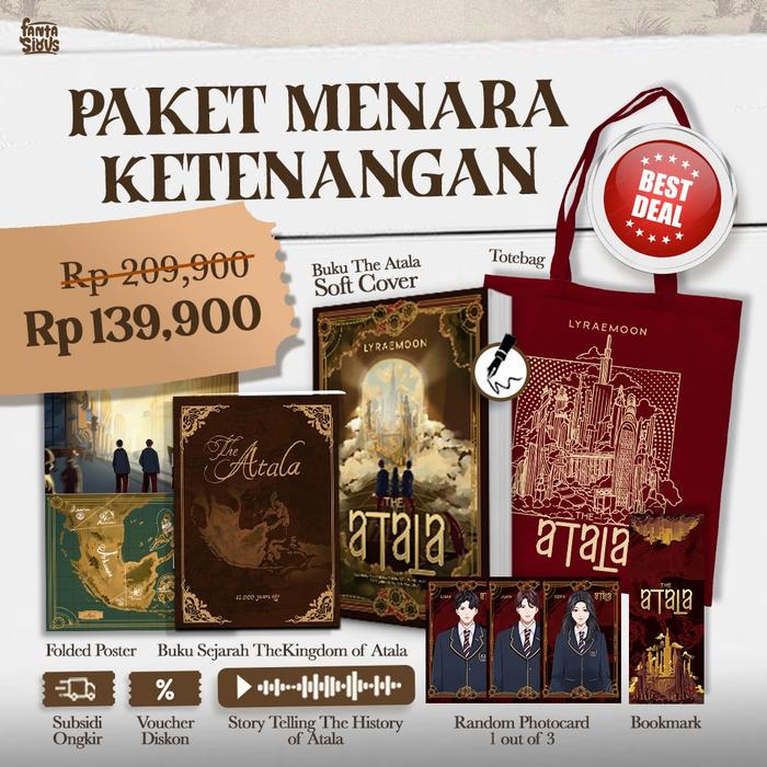 Gambar The Atala - Lyraemoon - Fantasious - Bumi Fiksi - M. KETENANGAN dari Bumi Fiksi Makassar Kota Makassar Tokopedia