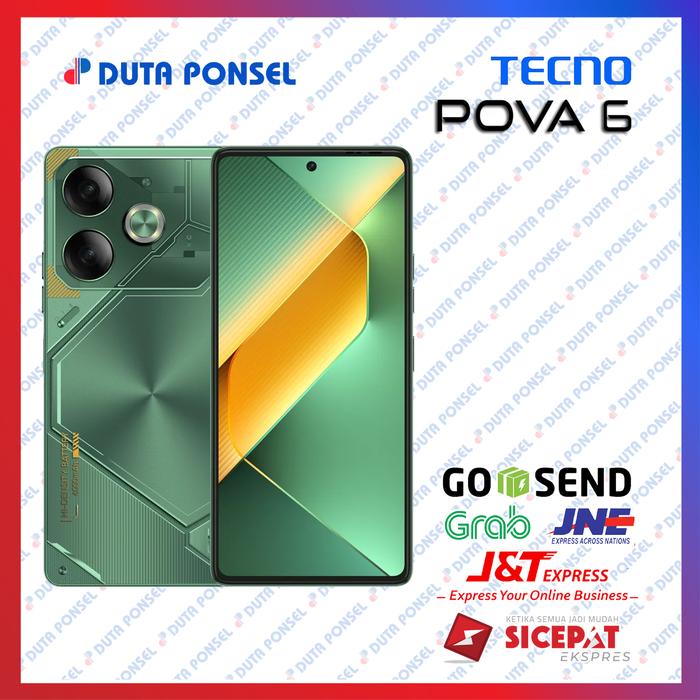 Gambar TECNO POVA 6 NFC 12/256 GB Garansi Resmi - Interstelr Blue dari Duta Ponsel Pekanbaru_NEW undefined 5 Tokopedia