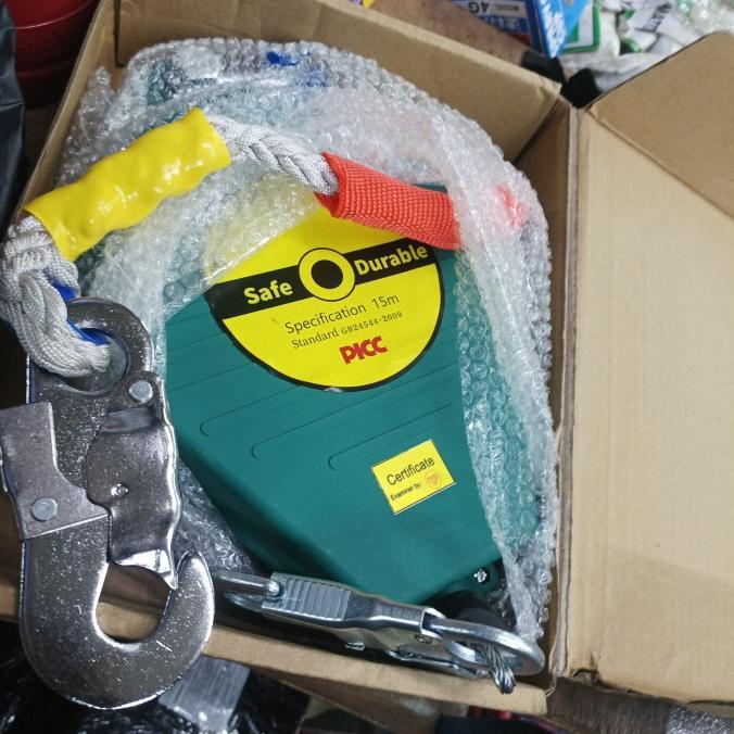 Gambar Fall Arrester Wire Rope Safety Equipment Falling Protector 10 meter dari Picku Store undefined Tokopedia