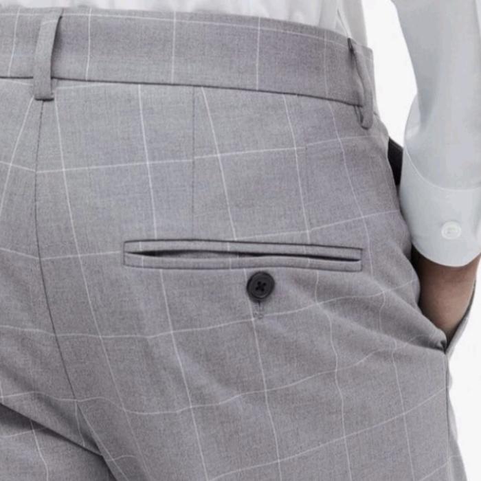 Gambar H&M Slim Fit Pants Mens  - Celana Tantan Pria Original Branded - Metal Grey, 30 dari Men'sBranded-Store undefined Tokopedia