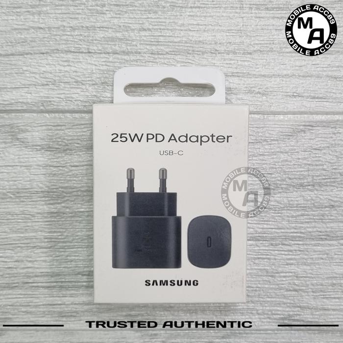 Gambar Adapter Samsung 25W USB C To C Super fast charging Original Samsung Galaxy A05 / A05S / A55 / A54 / A53 / A52 / A14 / A35 / M14 / A32 / A04S / A24 / A34 / A33 / A73 / A25 / A13 / A23 / A15 / S21 FE / S21 Ultra / S22 / S22 Plus / S23 / Adaptor 25 watt - HITAM 25W dari MOBILE ACC89 undefined Tokopedia
