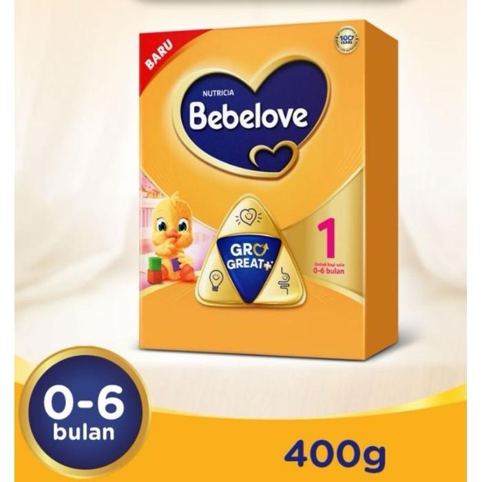 Gambar Bebelove 1 (0-6)/ 2 (6-12) Bebelac 3 / 4 400 gram exp 2025 | COD spaylater instant - bebelove 1 dari JMindo undefined Tokopedia