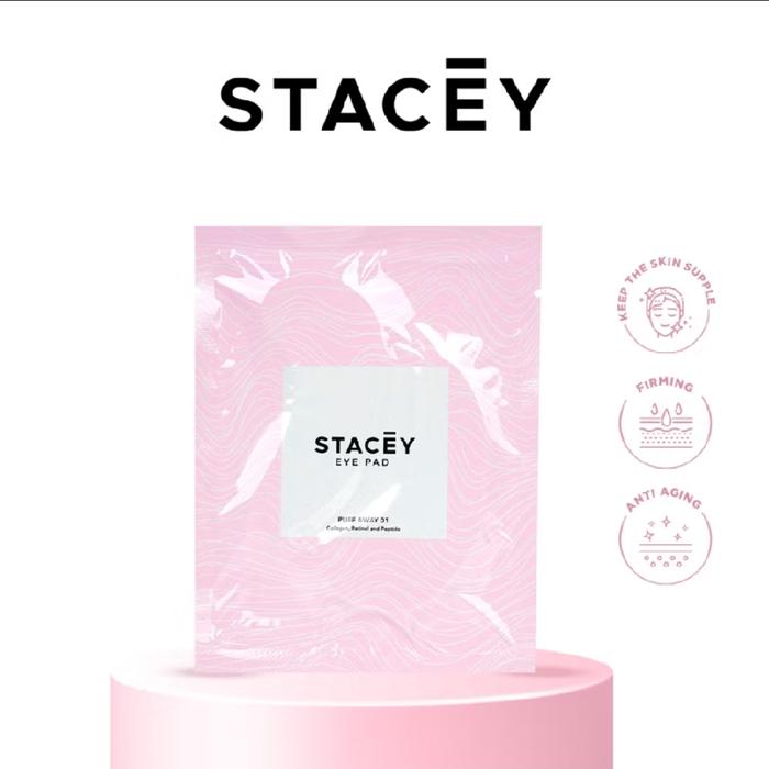 Gambar STACEY Puff away eye pads masker mata eye mask - Light Pink dari Darim gift undefined Tokopedia