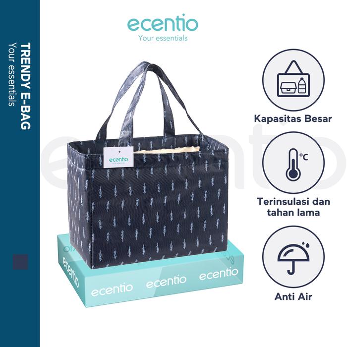 Gambar ecentio Tas Bekal Kotak Makn Bag Lunch Bag Lunch Cooler Tas Makanan - biru laut dari ecentio.indonesia undefined Tokopedia