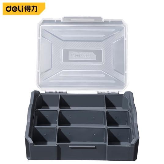 Gambar Deli Tools Tool Storage Box / Kotak Alat Perkakas Ukuran 20 CM Sangat Kokah DL1001 - slot 9 dari Supper Wow undefined Tokopedia