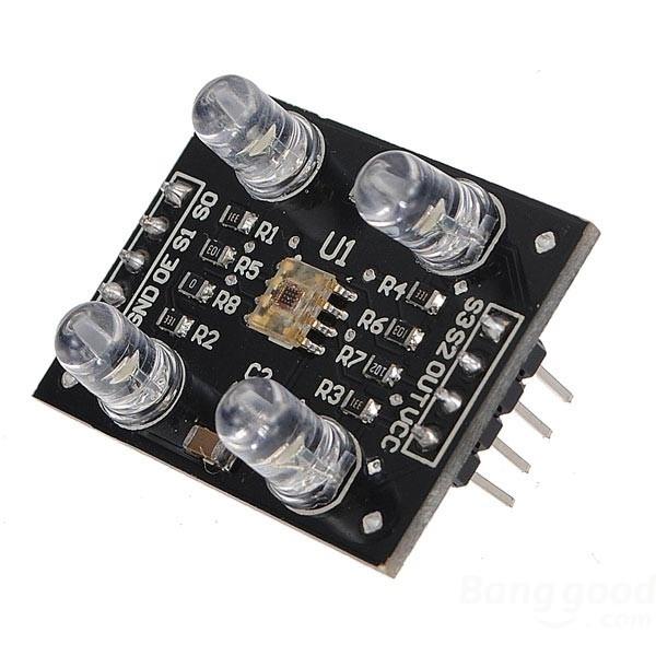 Gambar Cuci Gudang Modul TCS230 Sensor Deteksi Warna for MCU / Arduino - TCS230 Hitam dari Tokunik undefined Tokopedia