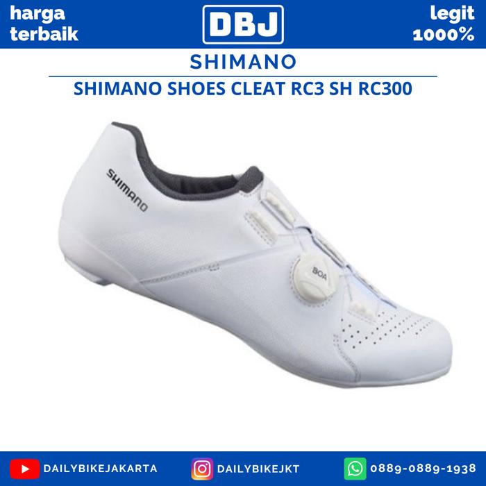 Jual SEPATU SEPEDA SHIMANO RC3 SH RC300 ROADBIKE SHOES CLEAT