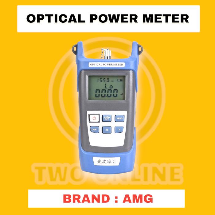 Gambar OPM Optical Power Meter Cable Tester - Biru dari Two Online undefined Tokopedia