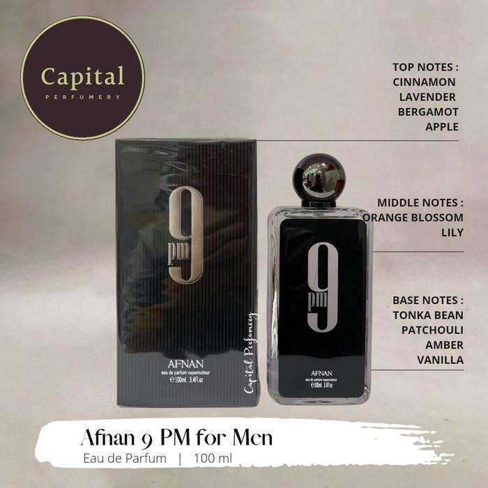 Afnan Pm 9pm Perfume 9PM EDP 100 Ml For Men By AFNAN Afnan Pm 9pm Perfume 9PM EDP 100 Ml For Men By AFNAN