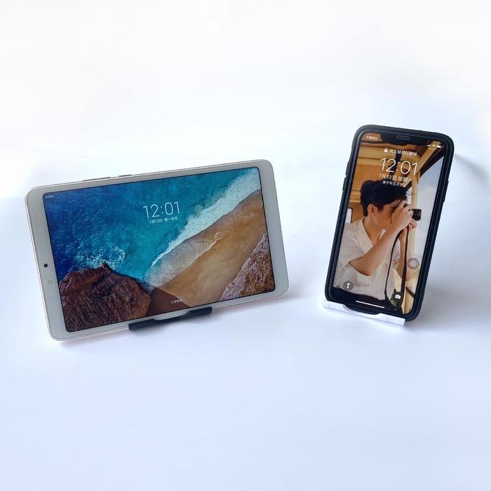 Gambar Terlarizzz Stand Mobile Phone Universal - Biru Muda dari simpan koleksi stand undefined Tokopedia