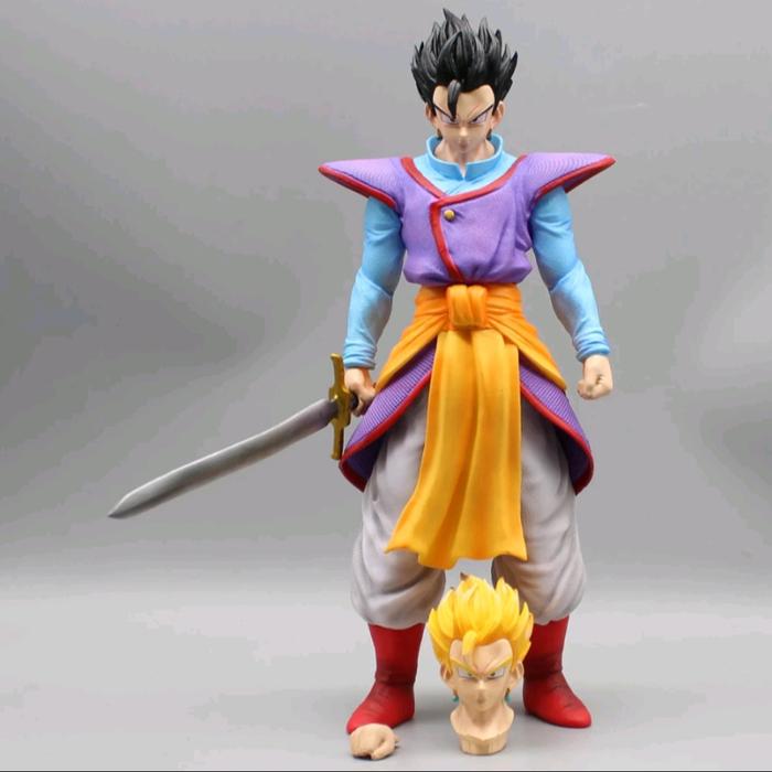 Gambar Action figure dragon ball Gohan KAIO pedang big size 32 cm 2 head dari zamilfigure undefined Tokopedia