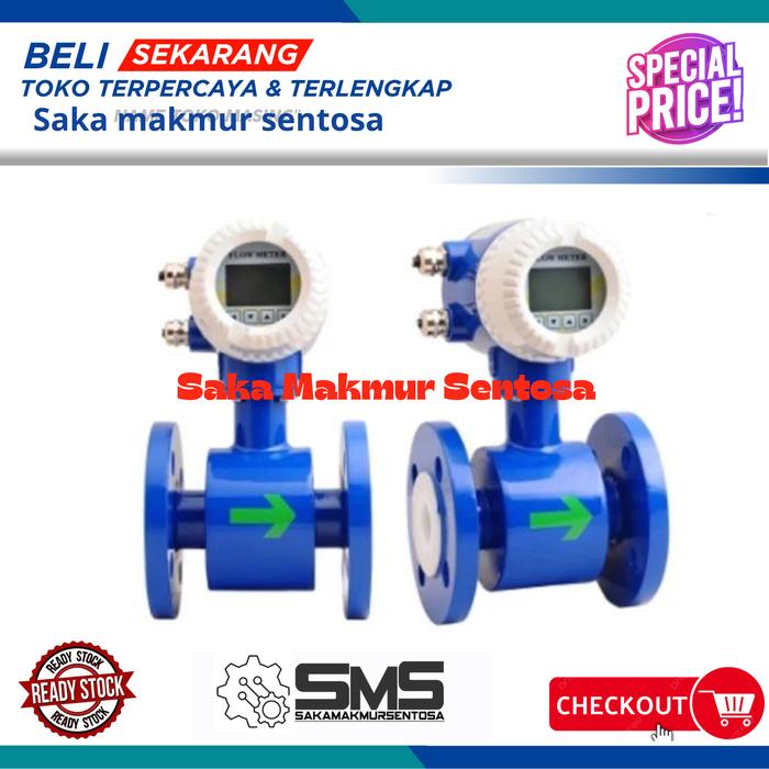 Jual flow meter electromagnetic DN 50 Electromagnetic Flowmeter 2 inch ...