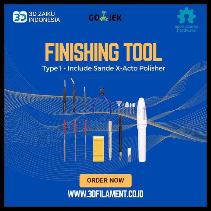 Gambar Terbaru Printer Reprap 3D Printing Finishing Tool Include Sande X-Acto dari Ujang Rambo Ols undefined Tokopedia