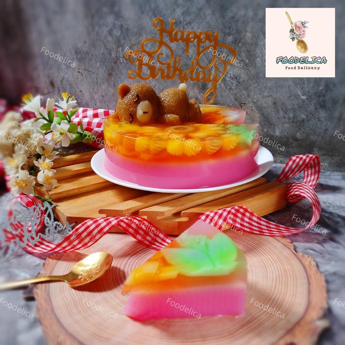 Topper Puding Jual Puding Tart Ulang Tahun Free Vla dan Birthday Topper | Foodelica ...