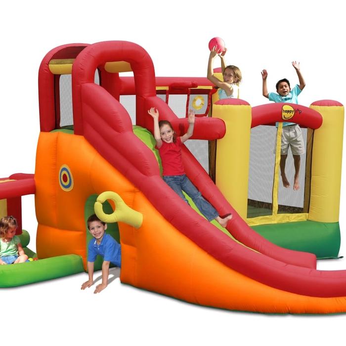 Gambar Happy Hop 9406N 11 in 1 Play Center Rumah Istana Balon Trampoline dari Shop Hunny Bunny undefined Tokopedia