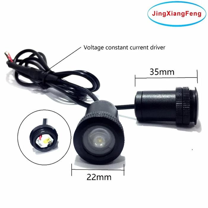 Gambar Jxf Car Lights Signal Decorative Lamp Ssangyong Led Ghost Shadow Logo Door Courtesy Styling Real Madrid Rushed Universal Hd dari Lingkaran Store undefined Tokopedia