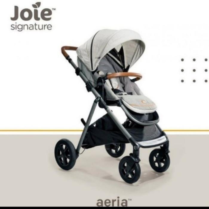 Gambar Stroller Joie Signature Aeria Reversible Seat Included Rain Cover / Stroller Baby 2 Arah - OYSTER dari BabyChest undefined Tokopedia