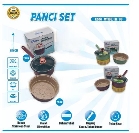 Gambar PANCI COOKWARE HOTPOT SET EROS - 3PC MERAH 20CM dari LIVESHOP110 undefined Tokopedia