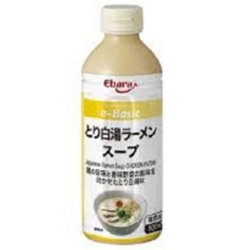 Gambar EBARA e-Basic Japanese Ramen Soup Chicken Paitan (Tori ) 500ml B2 dari Ichigo Hongsam Mart undefined Tokopedia