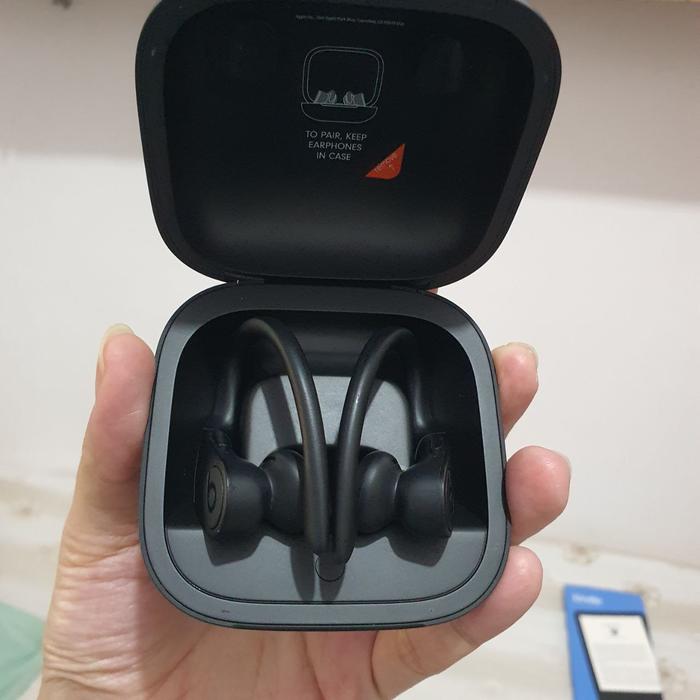 Jual Powerbeats Pro by Dr Dre Wireless Earphone Black [Second Mint