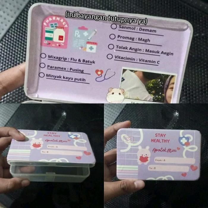 Gambar Apotek Mini Custom Foto (+obat) Edisi Kotak Kecil dari herewenow undefined Tokopedia