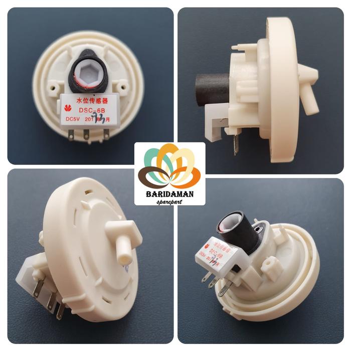 Gambar Sensor air Pressure switch water level Mesin Cuci LG - DSC6B dari Baridaman undefined Tokopedia