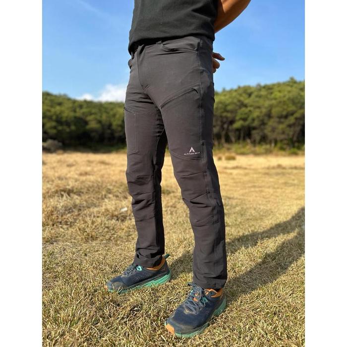 Gambar Celana Gunung Pria Wanita Outdoor Celana Hiking Quickdry Slimfit Altitude gear Lightstone - Hitam, M dari Zilfa Ilfani R undefined Tokopedia