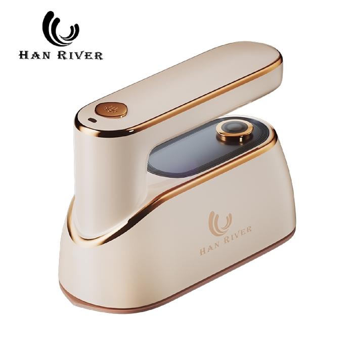 Gambar HAN RIVER/Setrika Kering/Setrika Listrik/setrika uap portable /Travel/Setrika Mini - Gold dari Klecell undefined Tokopedia