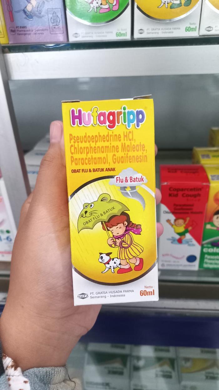 Gambar HUFAGRIP / SYRUP BATUK PILEK DEMAM ANAK - FLU BATUK dari APOTEK ALODIA FARMA undefined Tokopedia