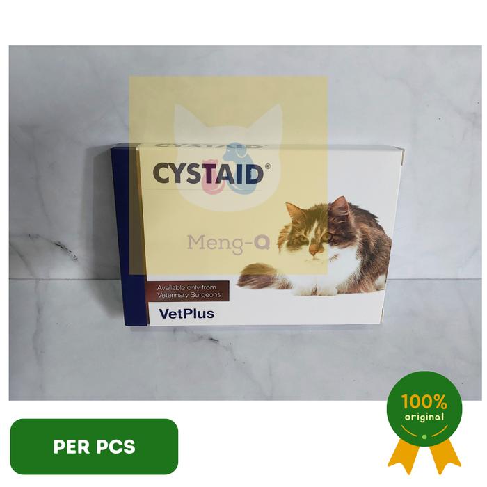 Gambar Vetplus Cystaid Suplemen Penyembuhan Saluran dan Kantung Kemih Kucing dari Meng-Q Shop undefined 4 Tokopedia