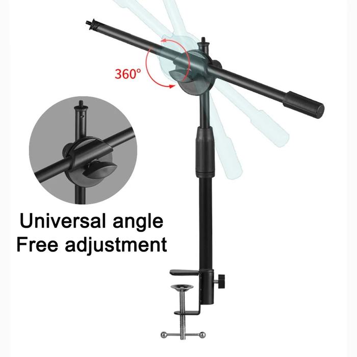 Gambar Microphone Smartphone Tablet Stand Tripod with Clamp dari TakkiiShop undefined Tokopedia