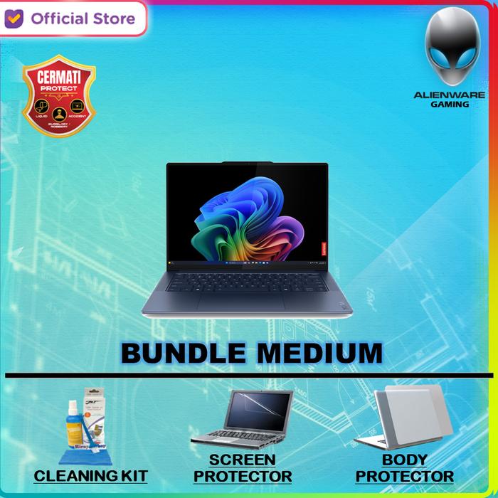 Gambar Lenovo Yoga Slim 7X Touch OLED Snapdragon X Elite 32GB 1TB W1 14.5 3K - MEDIUM dari ALIENWARE GAMING STORE undefined Tokopedia