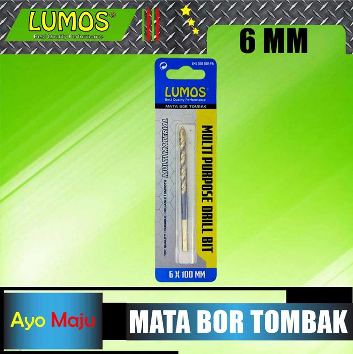 Gambar Mata Bor Tombak Multi Fungsi / Mata Bor Segitiga / Multi Purpose Drill Bit - 6 MM dari Ayomaju168 undefined Tokopedia