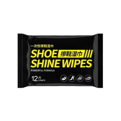 Gambar Tisu Basah Kilap Pengkilap Pembersih Sepatu Shoe Shoes Wet Tissue Wipe Wipes Cleaner - 12 lembar dari toku pedia undefined Tokopedia