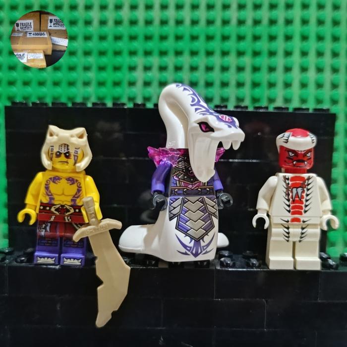 Jual LEGO PAKET Minifigures Ninjago Serpentine Snake Weapon