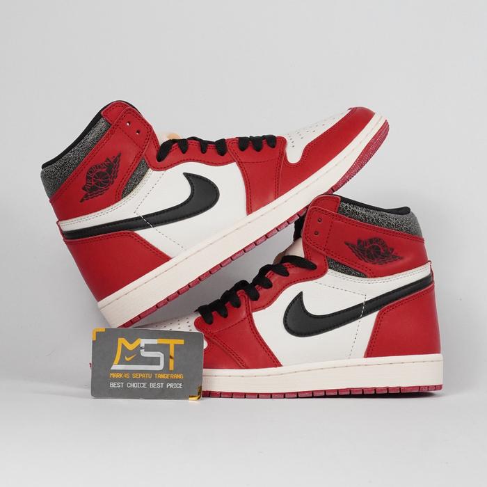 Jual Sepatu Air Jordan High Chicago Lost And Found 2022 Red