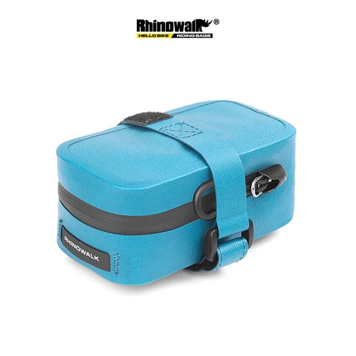 Gambar Rhinowalk RK5200 Bike Waterproof Saddle Bag - Tas Sadel Sepeda - BLUE dari PACE AND RACE undefined Tokopedia