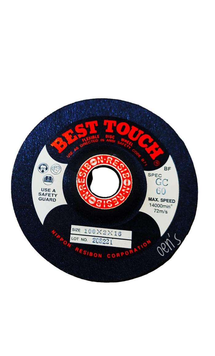 Jual Batu flexibel 4 inch Resibon tebal 2 mm grade GC 60 - Kab ...