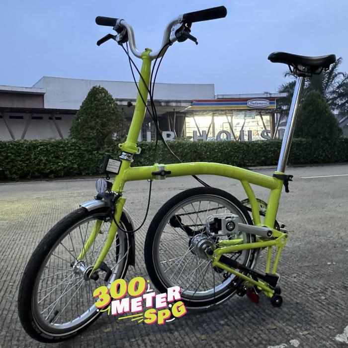 Jual Brompton M6L 2019 Lime Green Tangerang Muara