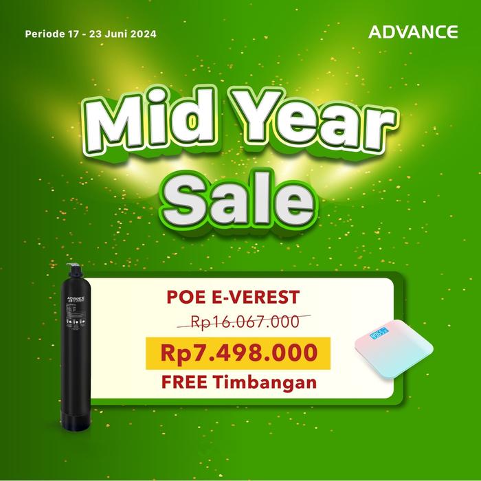 Gambar ADVANCE POE EVEREST - FILTER PEMBERSIH PENYARING AIR ADVANCE - Promo dari Advance Estore Bali Jaya undefined Tokopedia