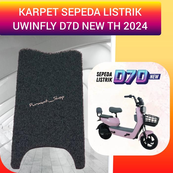 Gambar Karpet Alas Kaki Sepeda Motor Listrik U-Winfly D7D New Tahun 2024 Serabut - Hitam dari Aditya_shopsda undefined Tokopedia