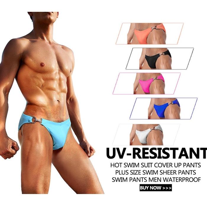 Gambar Promo Gembira Swimwear Pria Jockmail JM706 Swimming Trunk Celana Renan - Kuning, D8K dari Tari Olshoping undefined Tokopedia