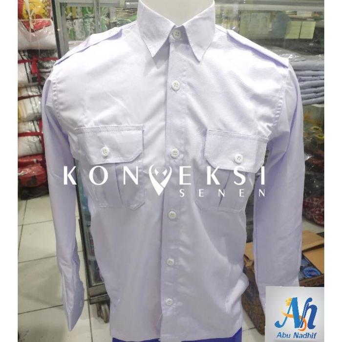 Gambar SERAGAM PNS PUTIH | BAJU PDH PUTIH | SERAGAM KERJA | SERAGAM OFFICE - Panjang, XL dari muslim grosier undefined Tokopedia