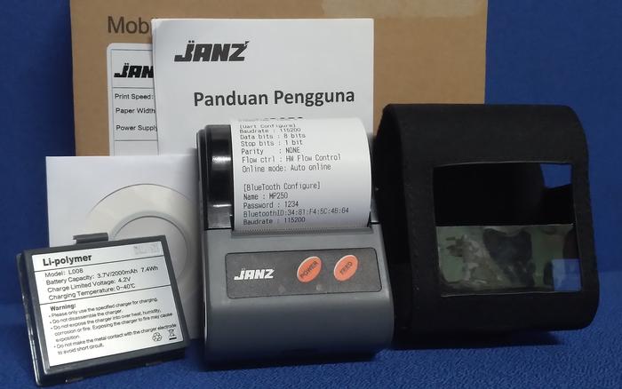 Gambar Printer Thermal Bluetooth JANZ MP-250 dari eMHa Com undefined Tokopedia